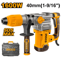 INGCO 1600W Rotary Hammer Drill SDS-Max | 10J | RH1600388 | South Africa