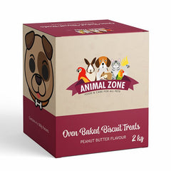 Animalzone Dog Biscuits - Peanut Butter 2kg