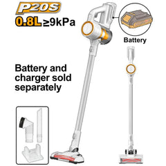 Ingco Cordless 20V Lithium-ion Vacuum Cleaner Upright CVLI20061