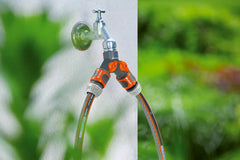 Gardena Twin-Tap Connector (Includes Adapters for All Tap Sizes)