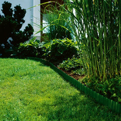 Gardena Lawn Edging, High-Quality Plastic, Green, 9m Length, 20cm Height