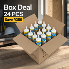 ALCOLIN CONTRACTORS SILICONE WHITE BOX 24PCS BOX DEAL