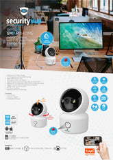 SECURITYVUE SMARTHOME INDOOR CAMERA WITH PTZ AUTO TRACKING 3 MEGA PIXELS