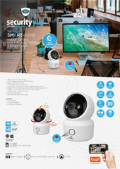 SECURITYVUE SMARTHOME INDOOR CAMERA WITH PTZ AUTO TRACKING 3 MEGA PIXELS