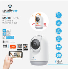 SECURITYVUE SMARTHOME IP CAMERA with PAN & TILT