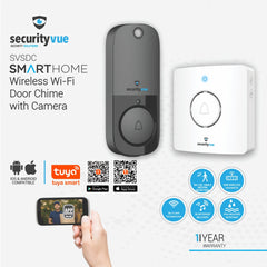 SECURITYVUE WIRELESS WI-FI DOOR CHIME WITH CAMERA