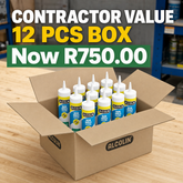 ALCOLIN Contractors Silicone White Box 12PCS