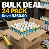 ALCOLIN Contractors Silicone White Box 24PCS Bulk Box Deal