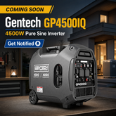 Gentech GP4500IQ 4500W Pure Sine Wave Inverter Generator | Solar Ready | Auto Start