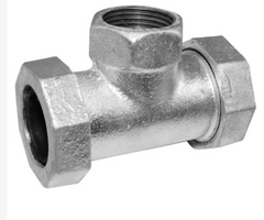 Galvanized Johnson Coup Fitting 15mm