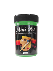 Spraymate Mini Pot Acrylic Brilliant Green Paint 125ml