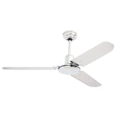 Fan Industrial ceiling fan 3 blades Chrome EUROLUX