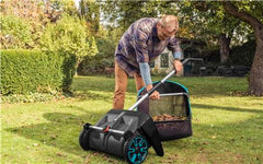 GARDENA Leaf and Grass Collector - Eco-Friendly, Quiet & Efficient Garden Cleanup