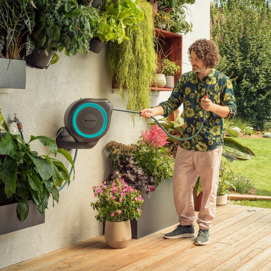 A Gardener’s Dream: The Gardena Wall-Mounted Hose Reel 35m Review