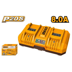 Ingco Dual Charger 20V FCLI2082