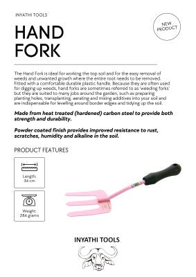 HAND FORK PINK INYATHI