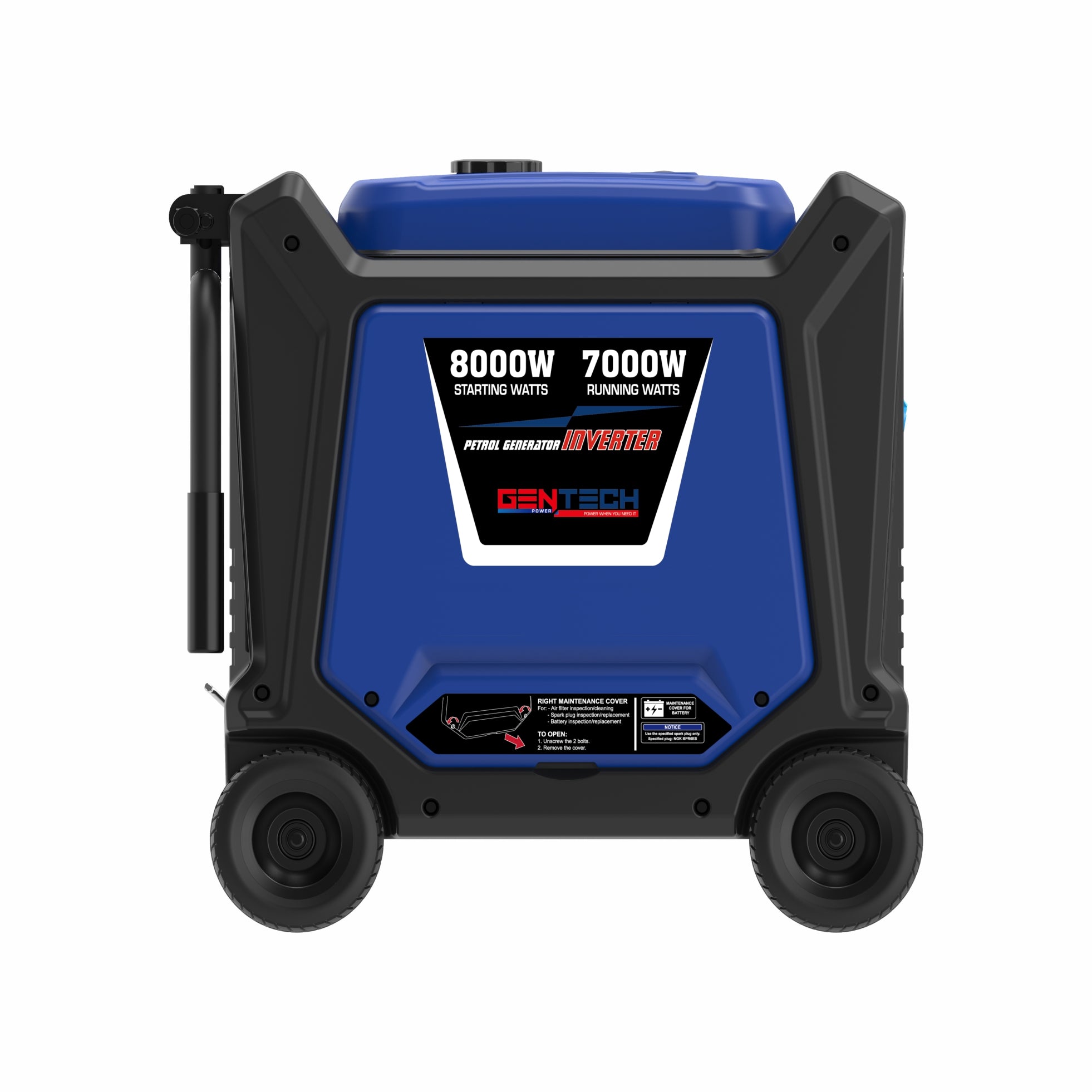 GENTECH POWER 8000 WATT DIGITAL PURE SINE WAVE INVERTER PETROL GENERATOR