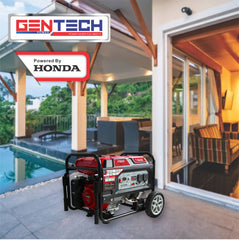 GENTECH POWERED BY HONDA 7.0 kVA PETROL GENERATOR