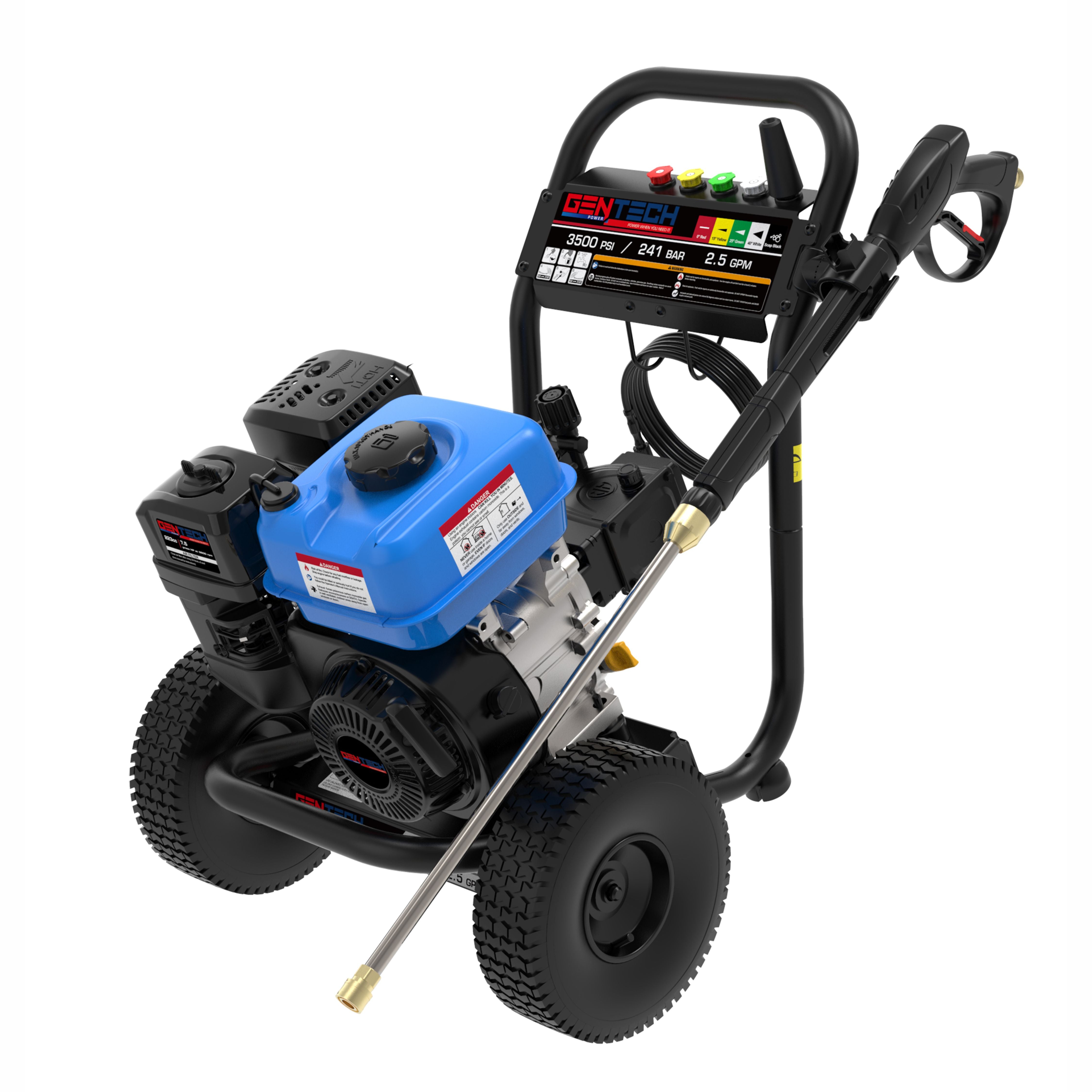 GENTECH SEMI-INDUSTRIAL 240 BAR PETROL HIGH PRESSURE WASHER
