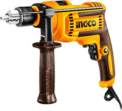 INGCO 710W Impact Drill 13mm | Variable Speed 0-3000 RPM | Hammer with Forward/Reverse | Electric Corded Drill 220-240V