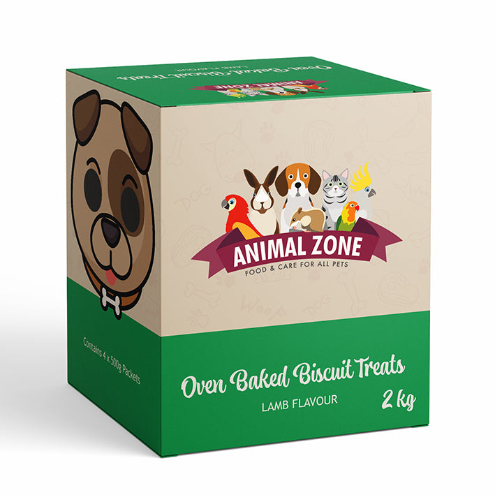 Animalzone Dog Biscuits - Lamb 2KG