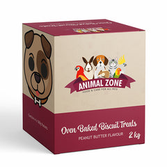Animalzone Dog Biscuits - Peanut Butter 2kg