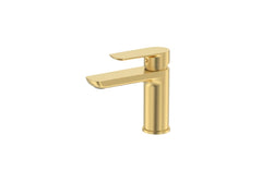 COBRA SEINE STANDARD BASIN MIXER BRUSHED GOLD