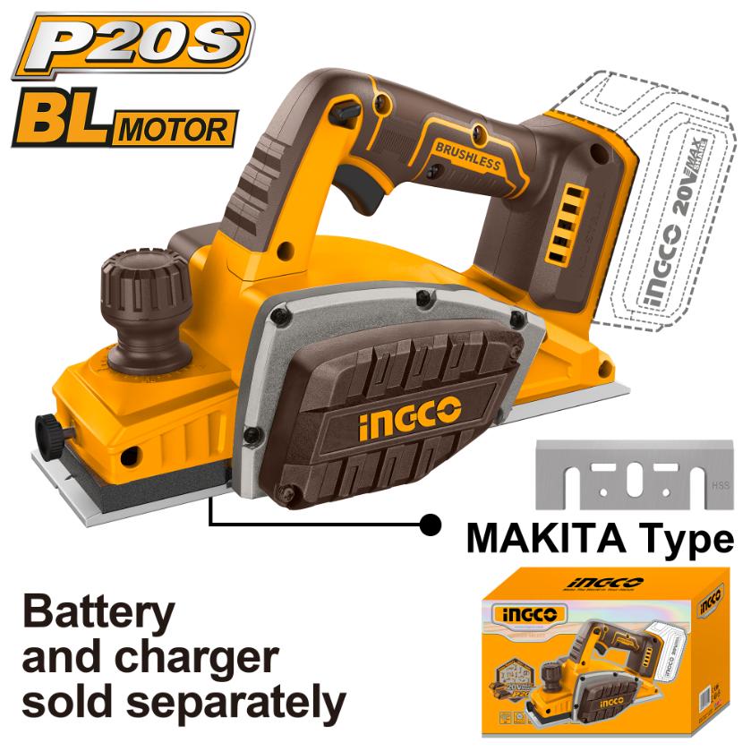 Ingco 20V Lithium-Ion Planer