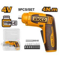 Ingco 4V Lithium-Ion Cordless Screwdriver