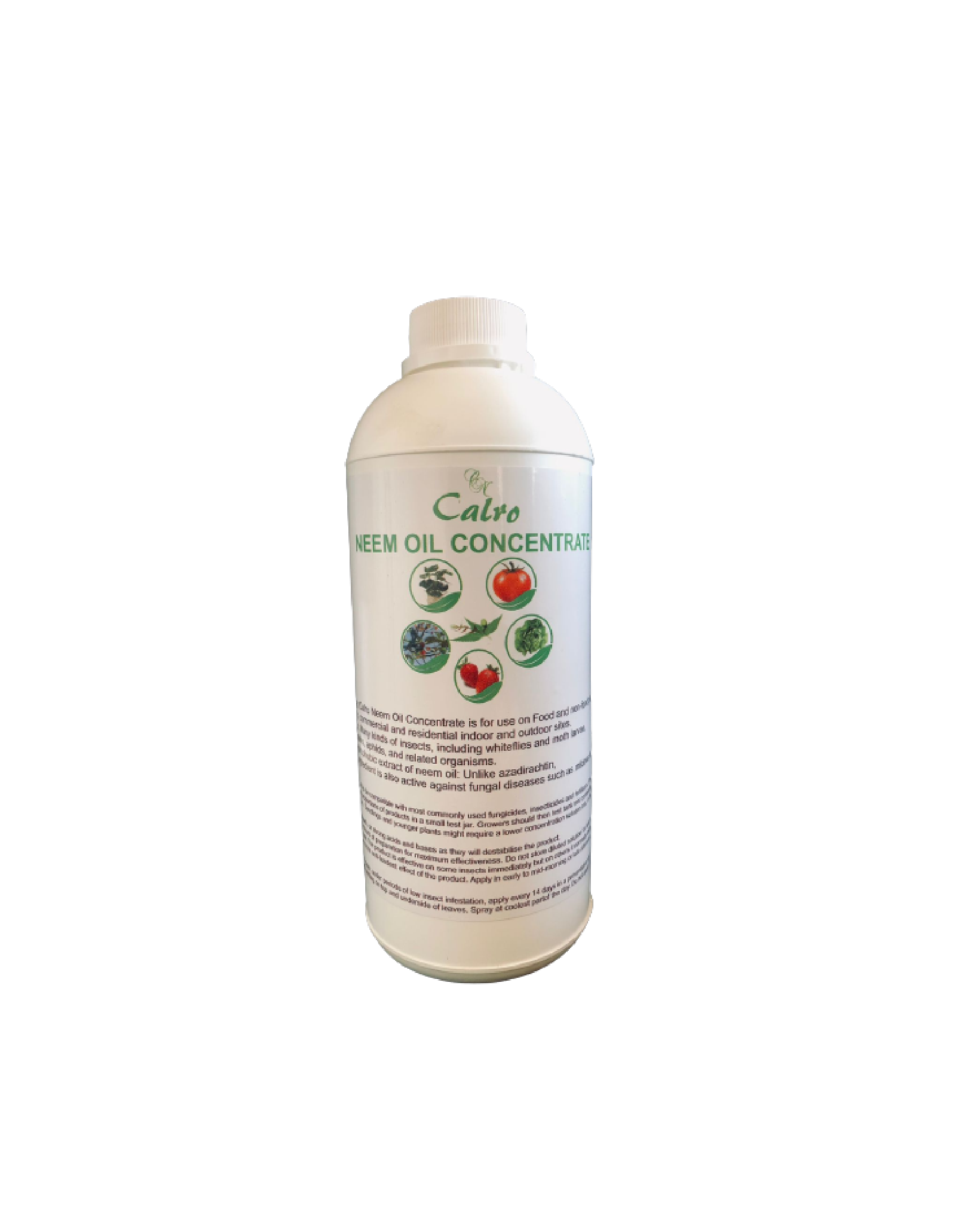 Calro Neem Oil Concentrate 1L for Natural Garden Pest & Fungal Control