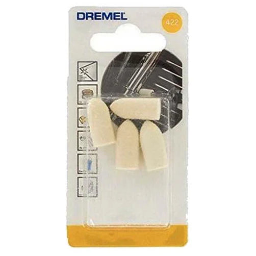 Dremel | Polishing Tip, Pointed 10mm 4Pc