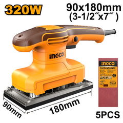 INGCO SANDER FINISHING 320W 9X180MM