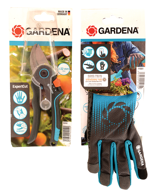 Gardena ExpertCut Secateur + FREE Gloves