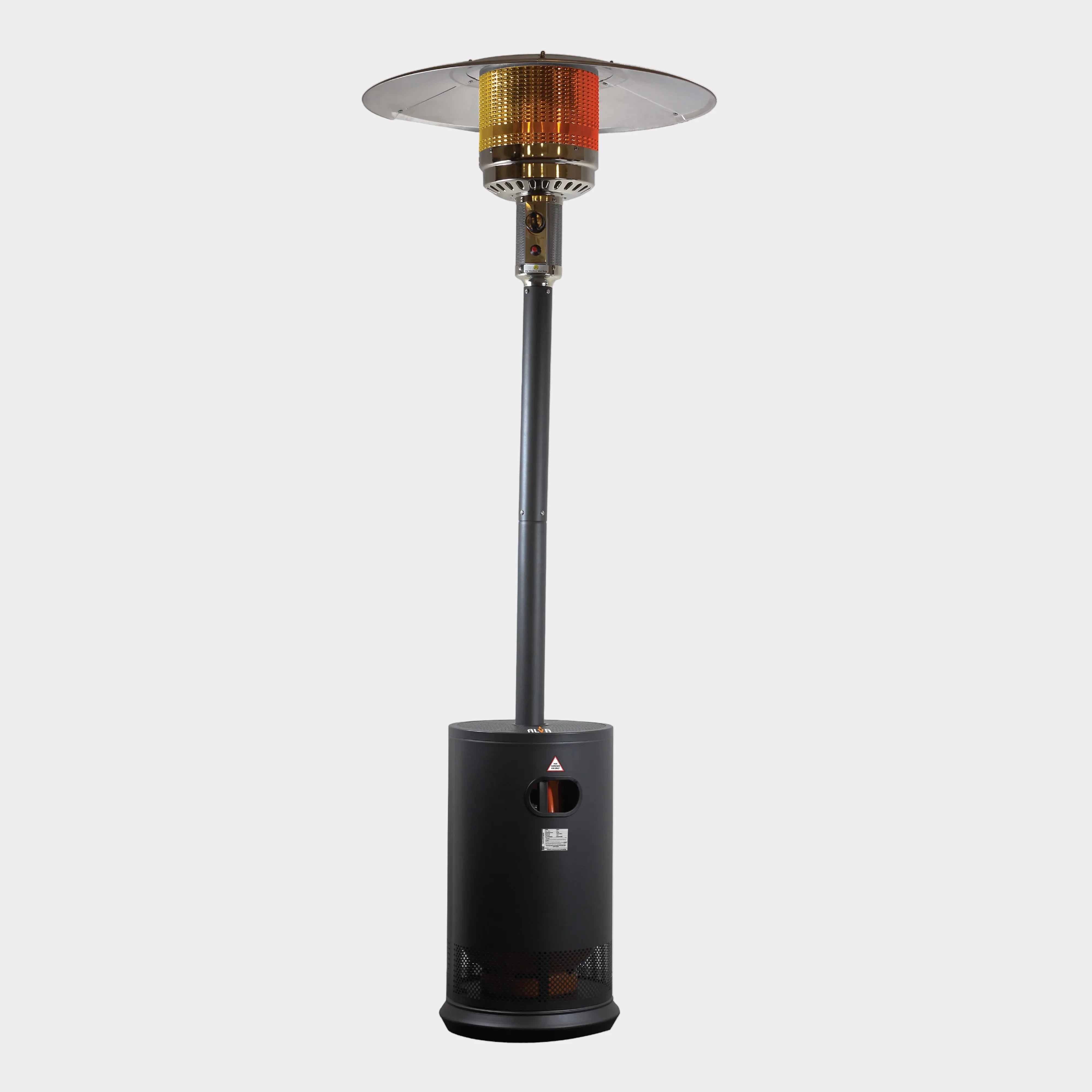 Gas Patio Heater with Flat-Top Cabinet Design | 13kW LPG Outdoor Heater