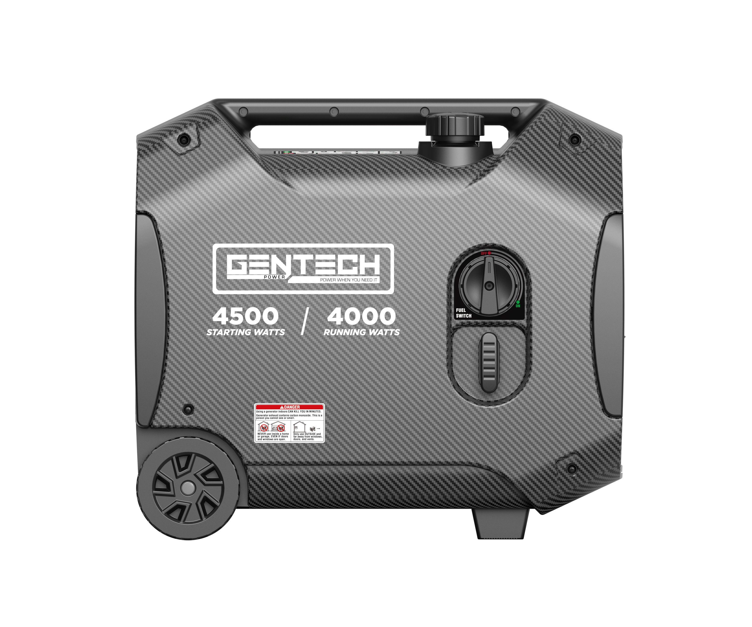 Gentech GP4500IQ 4500W Pure Sine Wave Inverter Generator | Solar Ready | Auto Start