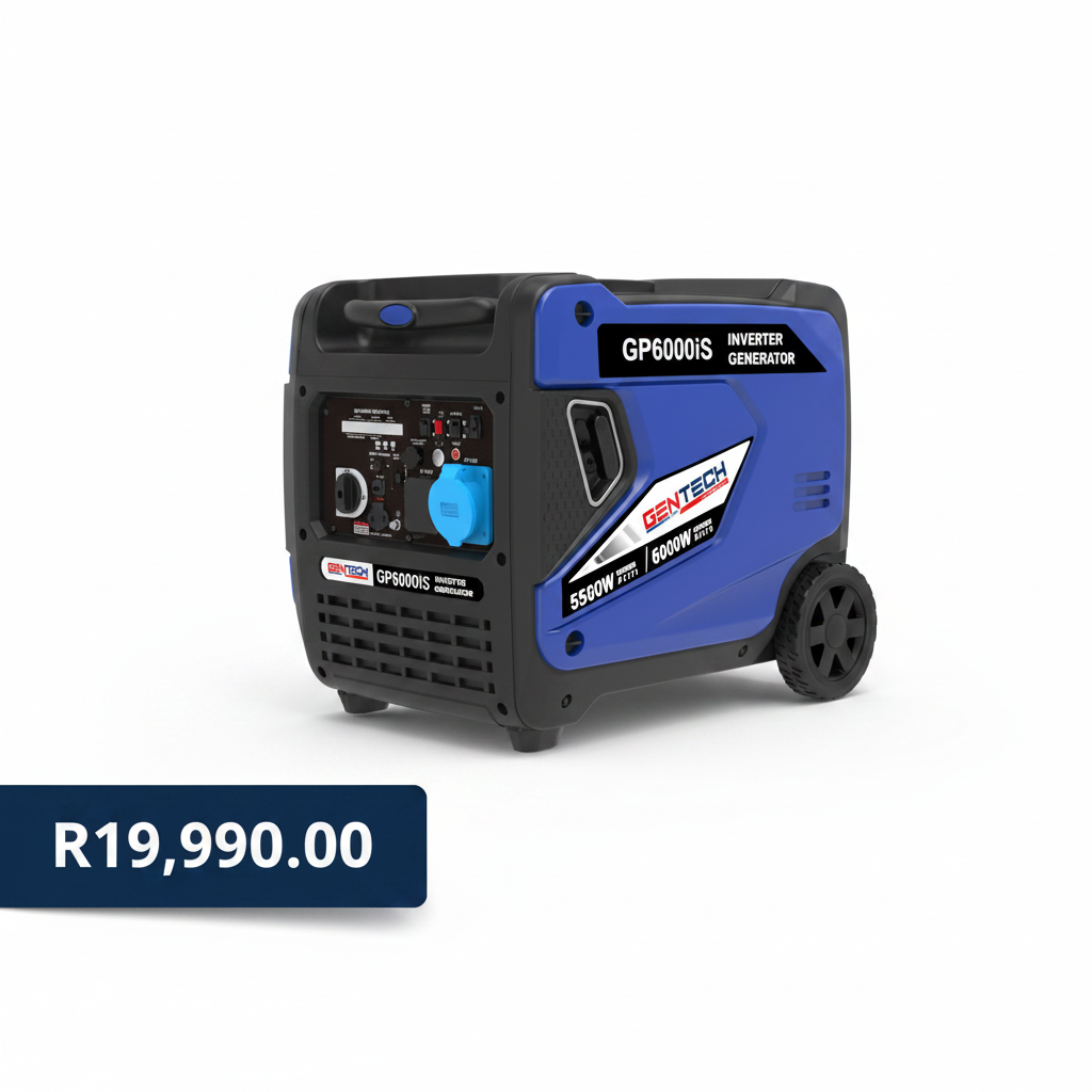 GENTECH GENERATOR INVERTER PURE SINE 6000W