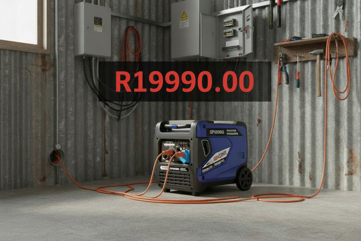 GENTECH GENERATOR INVERTER PURE SINE 6000W