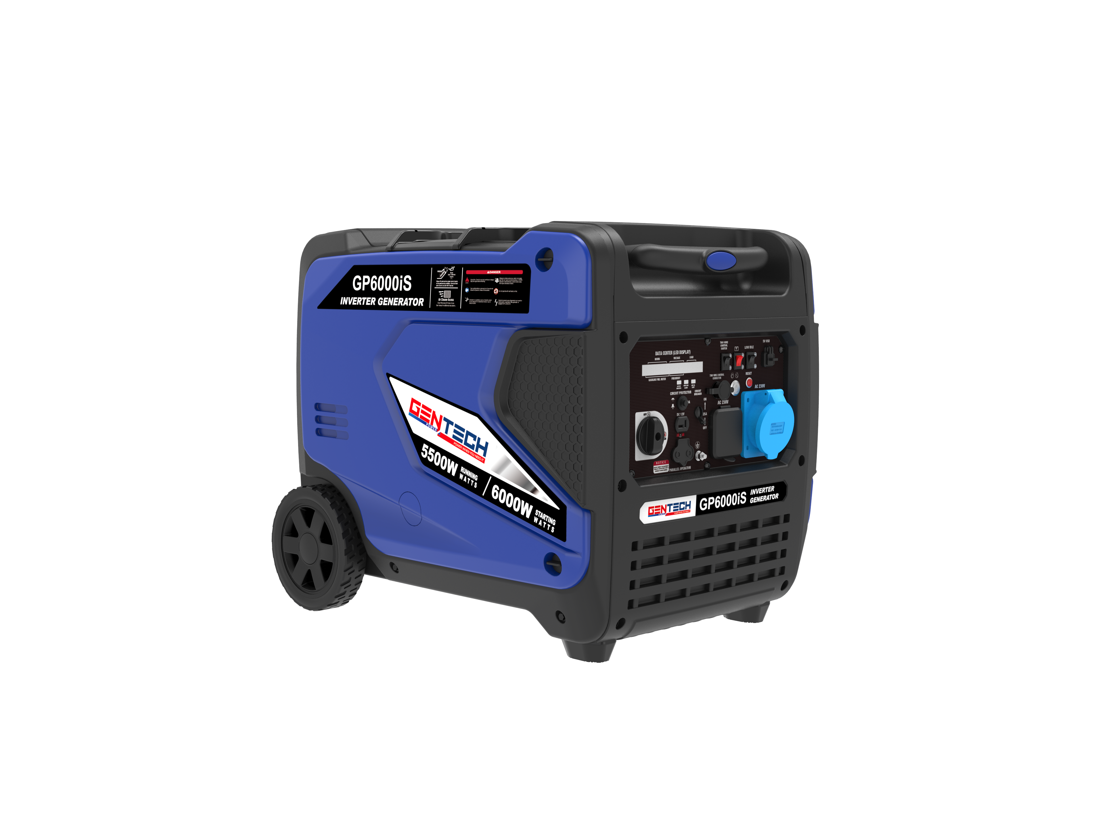 GENTECH GENERATOR INVERTER PURE SINE 6000W