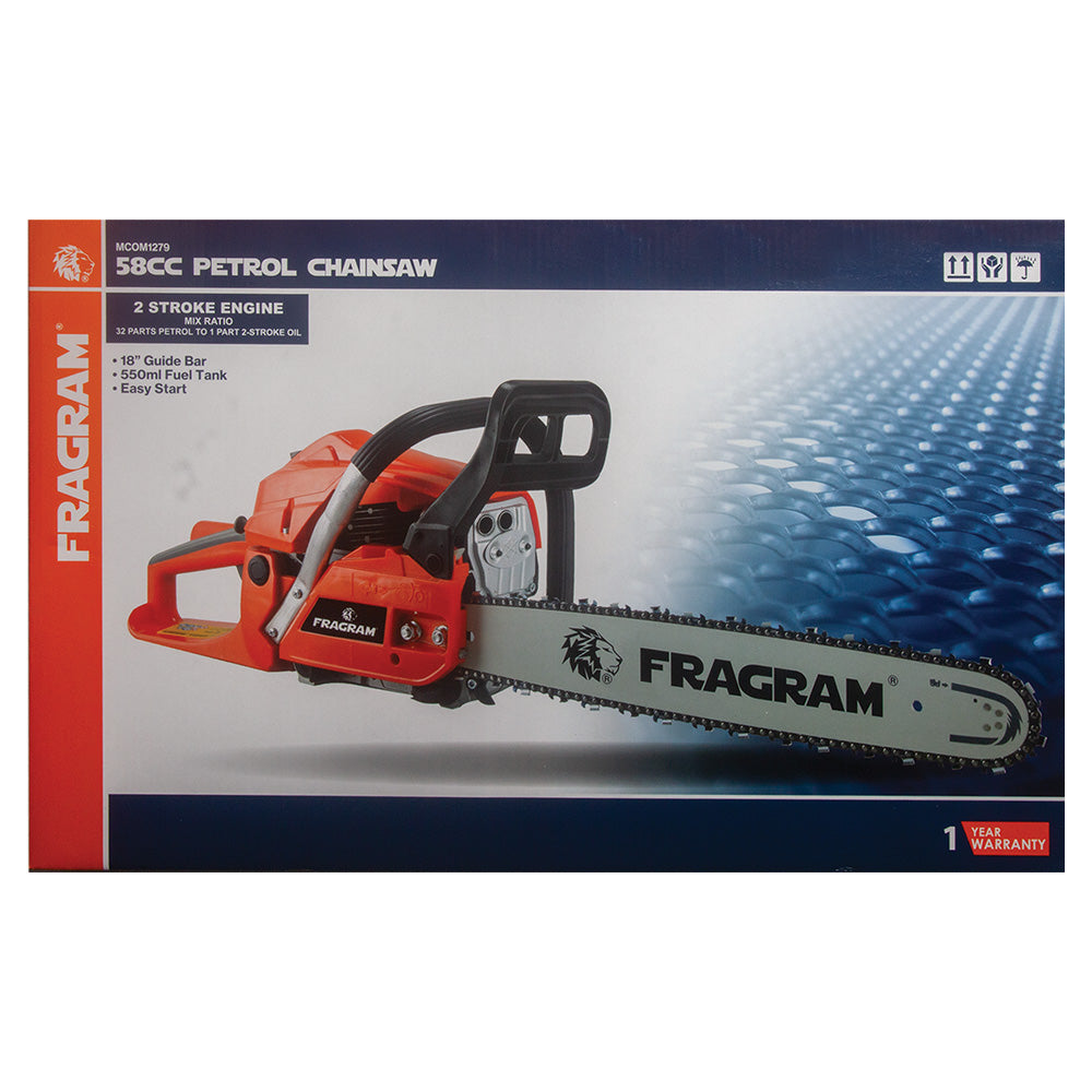 FRAGRAM CHAINSAW PETROL 58CC