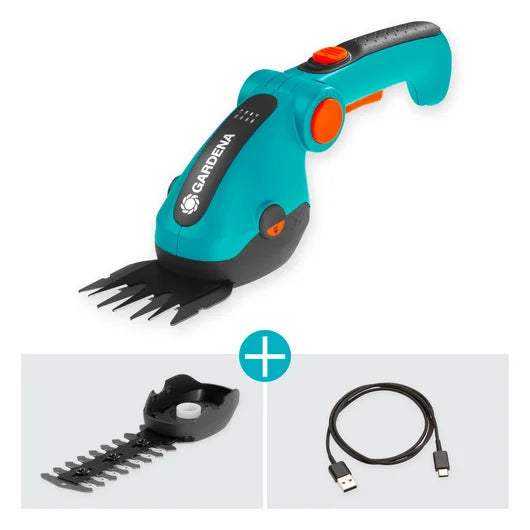 GARDENA Battery Grass and Shrub Shears ComfortCut Li