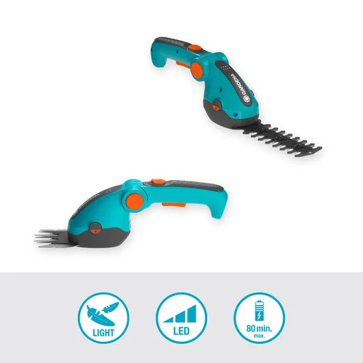 GARDENA Battery Grass and Shrub Shears ComfortCut Li