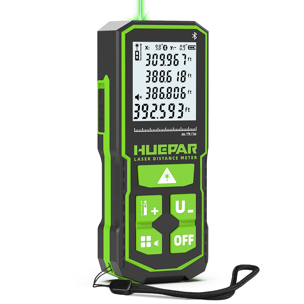 Huepar S120G-BT Green Laser Distance Measure