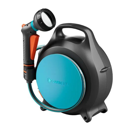 GARDENA Portable Hose Box Move 10m | Easy Crank Rewind | Complete Watering Kit | South Africa