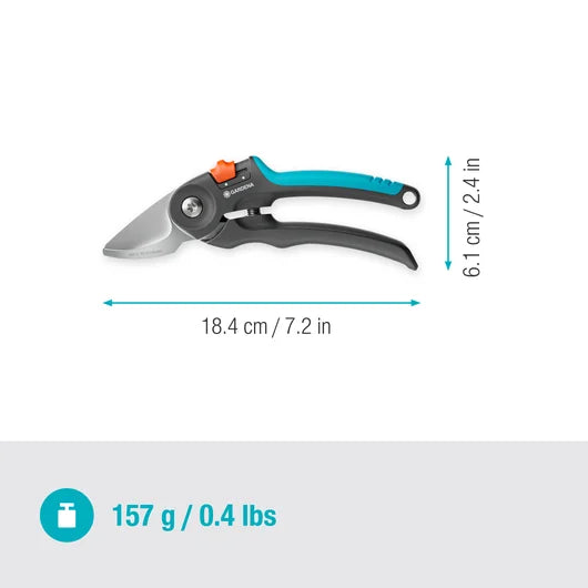 Secateurs PremiumCut Pro Fresh Wood, Bypass, 24 mm cutting diameter