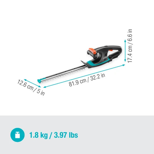 GARDENA Battery Hedge Trimmer EasyCut 40/18V P4A Solo | 14733-55 | South Africa