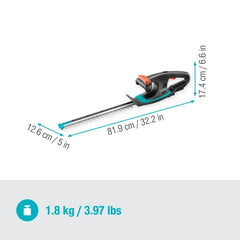 GARDENA Battery Hedge Trimmer EasyCut 40/18V P4A Solo | 14733-55 | South Africa