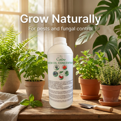 Calro Neem Oil Concentrate 1L for Natural Garden Pest & Fungal Control
