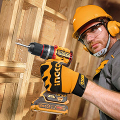 INGCO 20V Cordless Combo Kit: Impact Drill, Angle Grinder & Rotary Hammer - Power Tools for Professionals