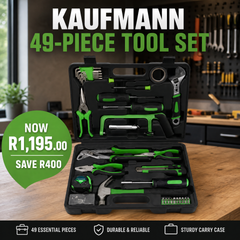 Kaufmann 49-Piece Tool Set | Blow-Mould Case | Build It Hillcrest