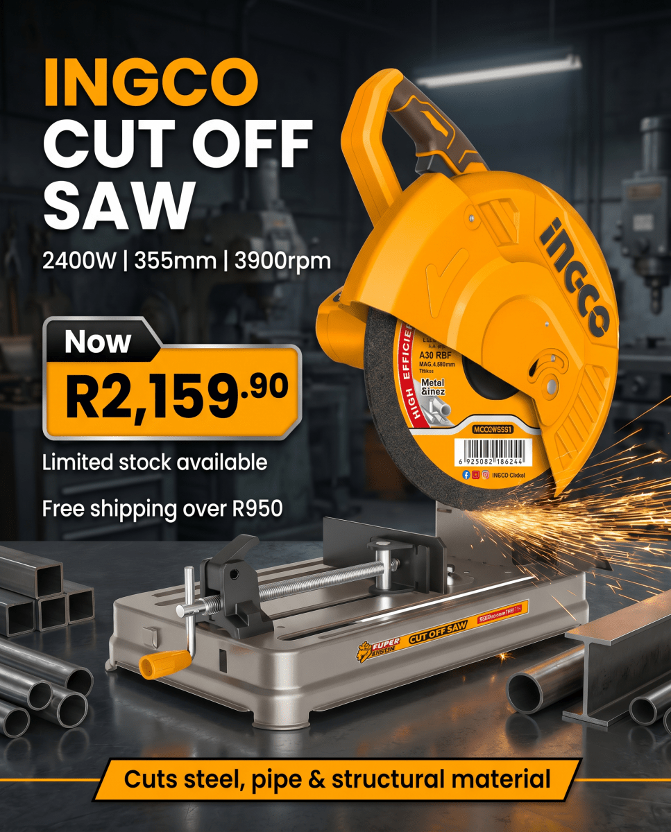 Ingco Cut Off Saw 2400W 355mm COS243558 Build It Hillcrest Online Store ingco-cut-off-saw-2400w-355mm-cos243558-build-it-hillcrest-online-store